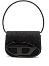 Diesel Structured Black Shoulder Bag