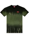 Diesel Mens 5dra T-boxt-r3 Crewneck Cotton-jersey T-shirt Xs