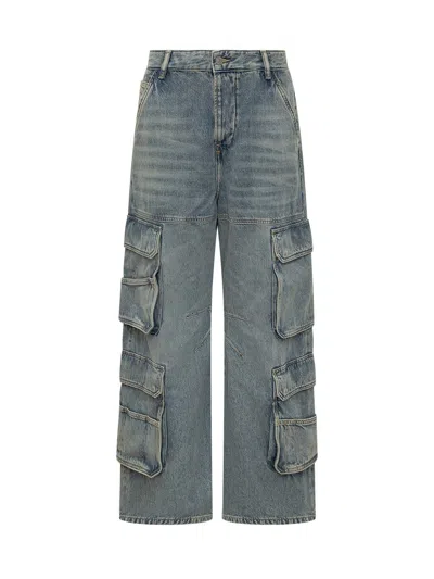 DIESEL DIESEL DIESEL CARGO JEANS WITH POCKETS