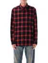 Diesel Button-up Shirt With Bold Checkered Pattern In Pattern