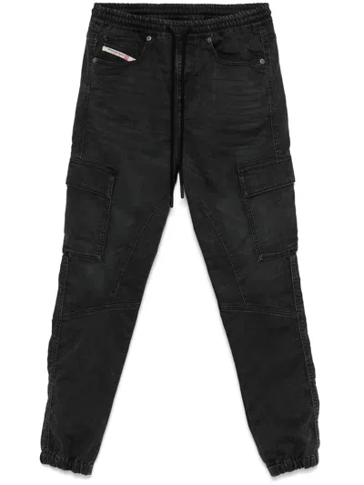 Diesel D-ursy Joggjeans® 2051 Pants In Black