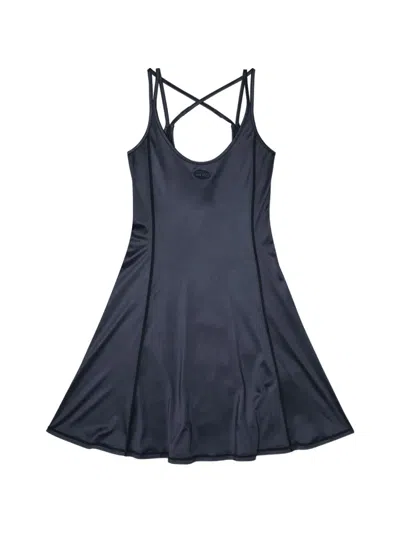 Diesel D-immy Stretch Mini Dress In Black