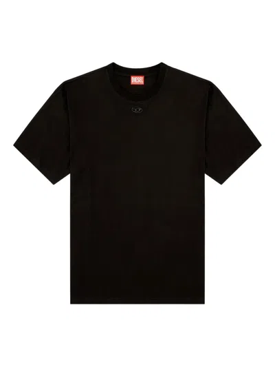 Diesel Logo T-shirt In Black