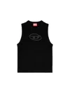 Diesel M-argarin Knitted Top In Black