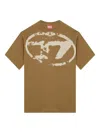 Diesel Mens 5fp T-boxt-n14 Short-sleeved Cotton-jersey T-shirt In Brown