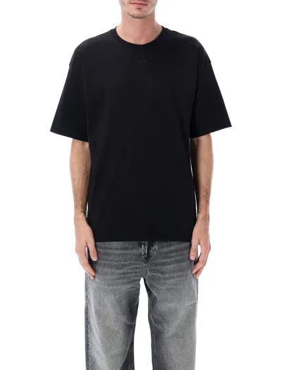 Diesel T-lucien-ihbi Cotton T-shirt In Black