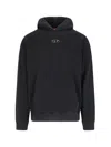 Diesel Hooded Sweatshirt Kangaroo Pockets In Black