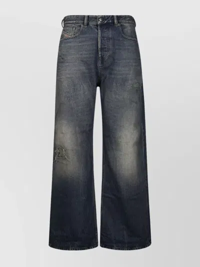 Diesel Distressed Denim Trousers Five Pockets