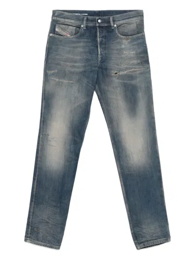 Diesel Distressed-effect Jeans In Blue