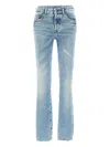 Diesel Distressed Straight-leg Jeans