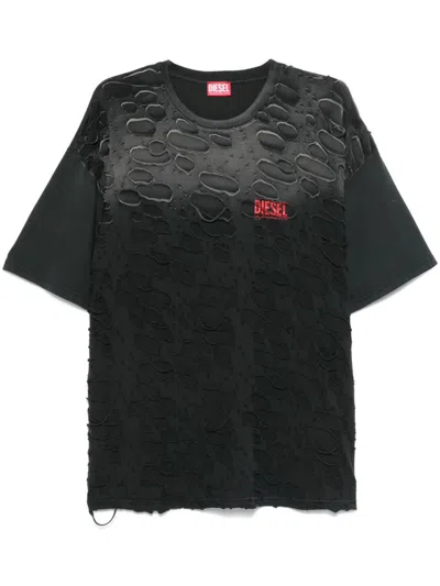 DIESEL DIESEL DISTRESSED T-SHIRT