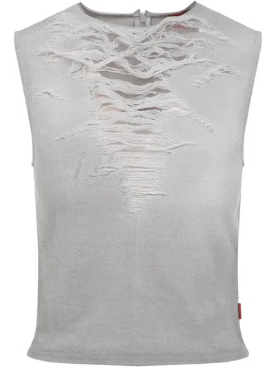 DIESEL DISTRESSED TANK TOP