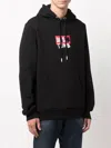 Diesel Disturb Hoodie In Black