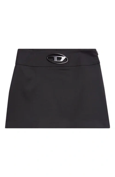 Diesel ® Dixy Logo Inset Miniskirt