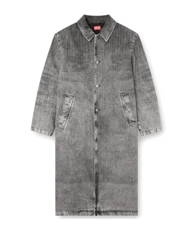 DIESEL D-JACK-S1 SINGLE-BREASTED COAT