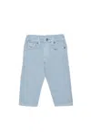 Diesel D-jools Zip-up Jeans In Blue