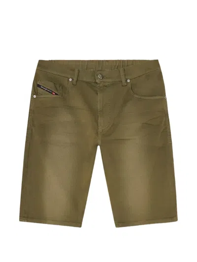 Diesel D-krooley-bw Jogg Denim Shorts In Multi