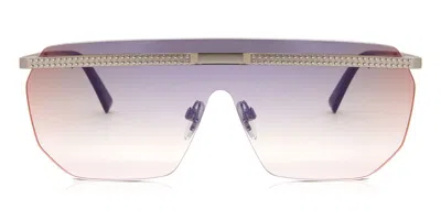 Diesel Dl0259 45u Men's Sunglasses Silver Size 138