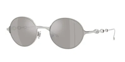 Diesel Dl1008 1001z6 Men's Sunglasses Silver Size 49 In Gold