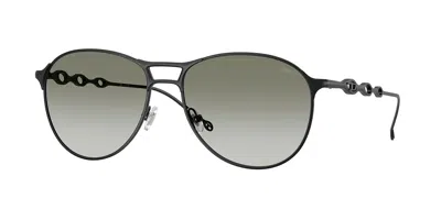 Diesel Dl1009 10138e Men's Sunglasses Black Size 58 In Metallic