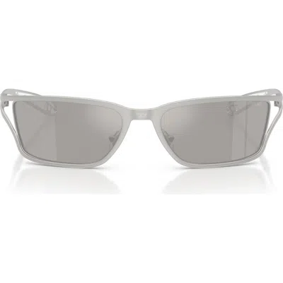 DIESEL DIESEL® DL1015 58MM RECTANGULAR SUNGLASSES