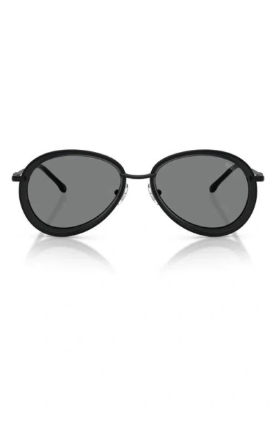 Diesel ® Dl1016 54mm Oval Sunglasses In Black