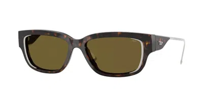 Diesel Dl2002mu 713/73 Occhiali Da Sole Tartarugatishell Per Uomo In Multi