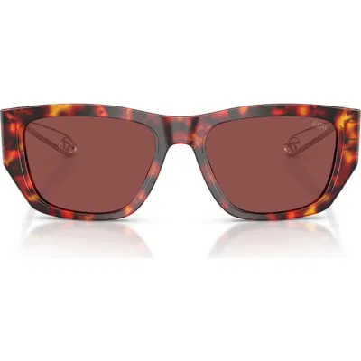 Diesel ® Dl2006 54mm Square Sunglasses In Brown