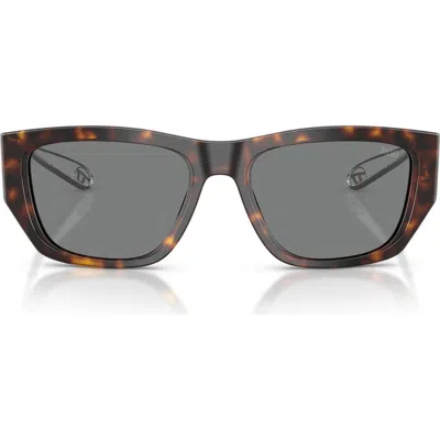 Diesel ® Dl2006 54mm Square Sunglasses In Black