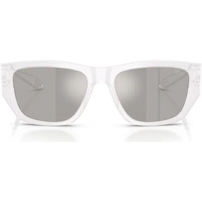 Diesel ® Dl2006 54mm Square Sunglasses In White