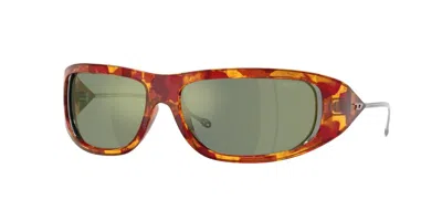 Diesel Dl3001 20236r Occhiali Da Sole Tartarugatishell Per Uomo In Brown