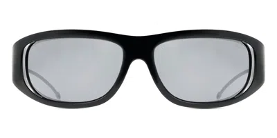 Diesel Dl3001 501/6g Occhiali Da Sole Neri Per Uomo In Black