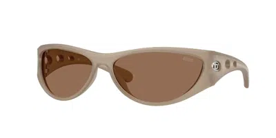 Diesel Dl3004u 201273 Occhiali Da Sole Grigi Per Uomo In Brown