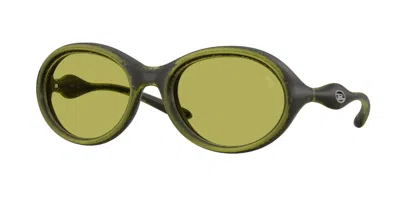 Diesel Dl3009u 511/2 Occhiali Da Sole Verdi Per Uomo In Green