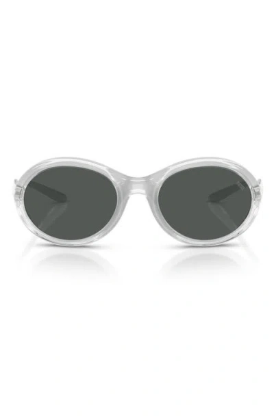 Diesel ® Dl3009u 55mm Oval Sunglasses In Gray
