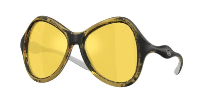 Diesel Dl3010u 2030v9 Occhiali Da Sole Gialli Per Uomo In Yellow