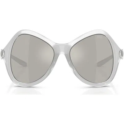 Diesel ® Dl3010u 53mm Cat Eye Sunglasses In Gray