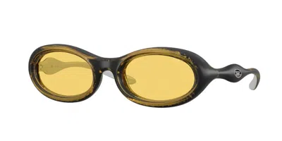 Diesel Dl3011u 203085 Occhiali Da Sole Gialli Per Uomo In Yellow