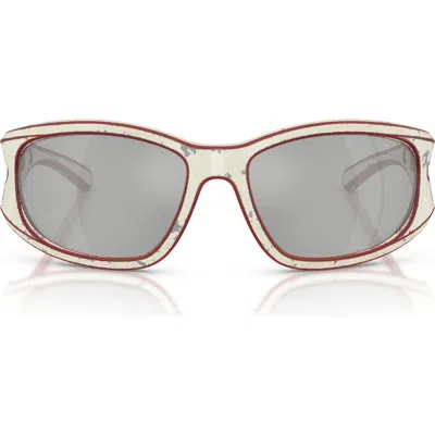 DIESEL DIESEL® DL3012U 58MM RECTANGULAR SUNGLASSES