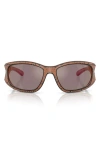 Diesel Rectangle Sunglasses In Brown