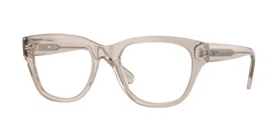 Diesel Dl4001f Asian Fit Men's Glasses, Clear, Size 53 In Neutral