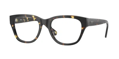 Diesel Dl4001f Asian Fit 2017 Men's Glasses Tortoiseshell Size 53 - Free Lenses - Blue Light Block Availabl In Brown