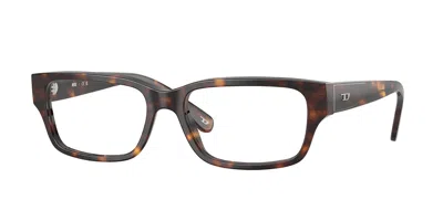 Diesel Dl4002 Men's Glasses, Tortoiseshell, Size 54 In Brown