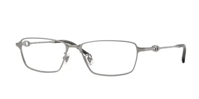 Diesel Dl5008d Asian Fit 1003 Men's Glasses Gunmetal Size 56 - Free Lenses - Blue Light Block Available In Gray