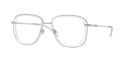 Diesel Dl5009 1001 Occhiali Da Vista Argentati Per Donna (solo Montatura) In White