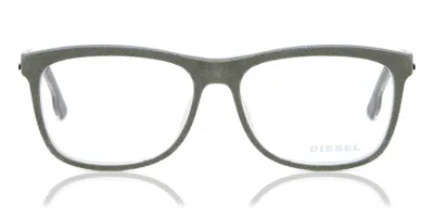 Diesel Dl5191f Asian Fit Men's Glasses, Grey, Size 54 In Gray