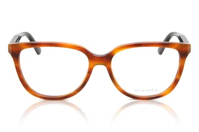 Diesel Dl5239 Women's Glasses, Tortoiseshell, Size 52 In Brown