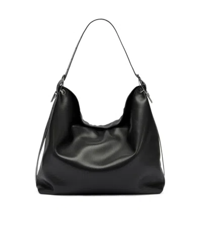 Diesel D-line Leather Shoulder Bag In Red