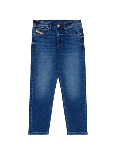 Diesel Kids' 디루카스 레귤러 핏 진 In Blue
