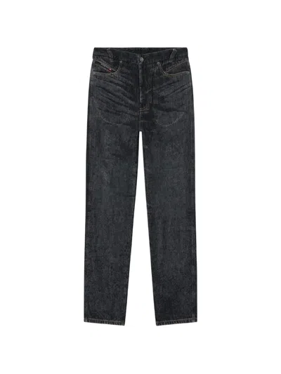 Diesel D-marcus Relaxed-fit Jeans In Black